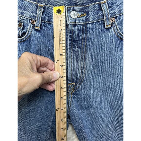 Lucky Brand Jeans Womens 12/31 Plain Jane Flare C Denim Dungarees American Made - Picture 11 of 16